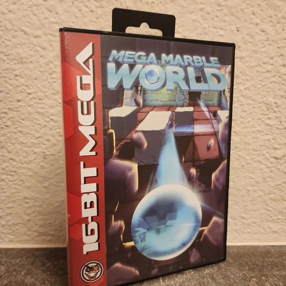 Game - Mega Marble World (NEW) - Genesis - Mega Cat Studios